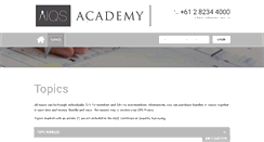 Desktop Screenshot of aiqsacademy.com